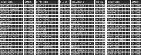 Alicia Framis - Departure Board 